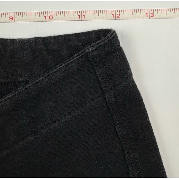 Y2K Ultra Low Rise Black Embroidered Flare Jeans, Small - Picture 11 of 11